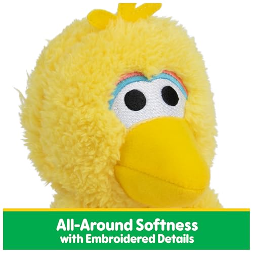 GUND Sesame Street Official Big Bird Take Along Buddy Plush, Premium Plush Toy for Ages 1 & Up, Yellow, 13” - view 7