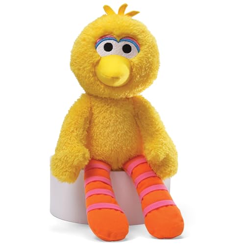 GUND Sesame Street Official Big Bird Take Along Buddy Plush, Premium Plush Toy for Ages 1 & Up, Yellow, 13” - view 2