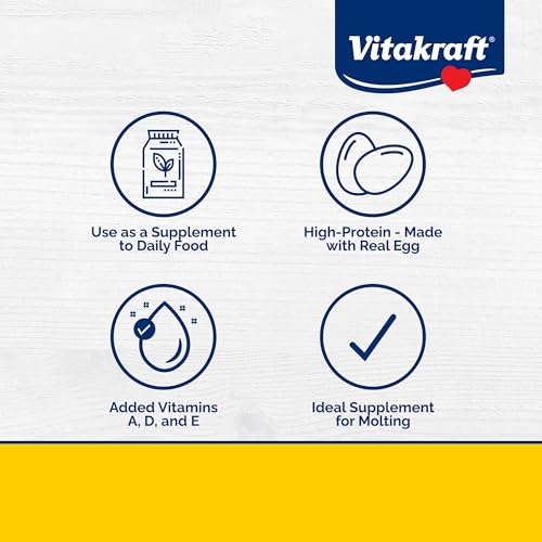 Vitakraft VitaSmart Egg Food for Birds - Daily Supplement for Parrots, Parakeets, Cockatiels, and Canaries - B - view 3