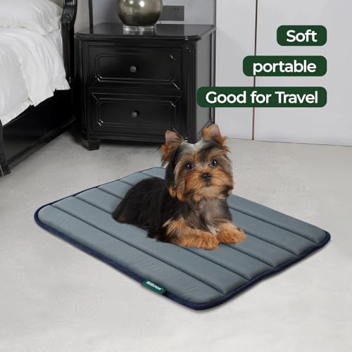 BALANCE Dog Crate Pad, Dog Foam Crate Mat Kennel Pad, Washable Water-Resistant Pet Bed Flat Dogs Cage Mat for  - view 3