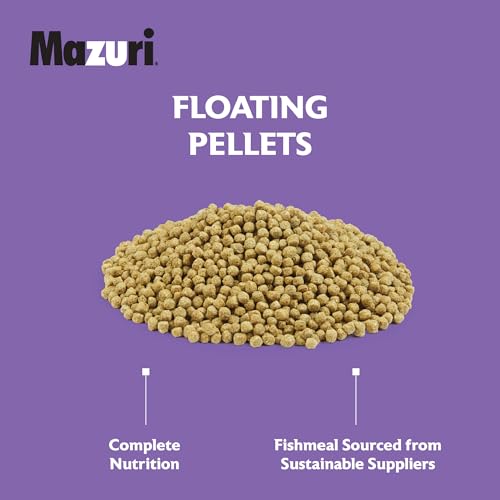 Mazuri Koi Floating Pond Nuggets, Floating Koi Fish Food for Ponds, 20 lbs - view 7