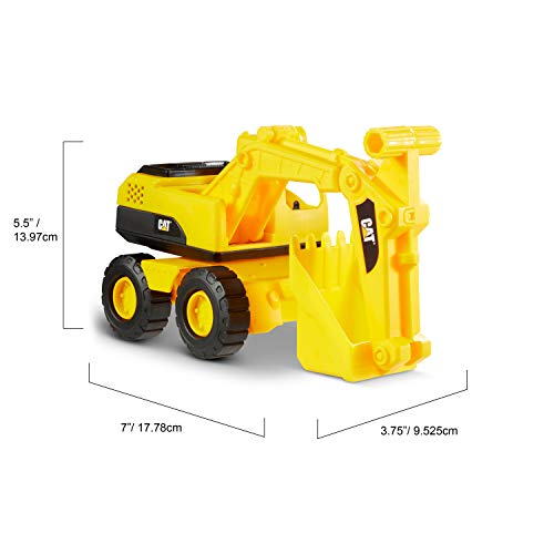 Cat Construction 7" Dump Truck, Loader & Excavator toys Combo Pack - view 7