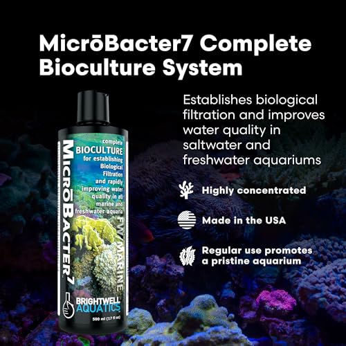 Brightwell Aquatics MicroBacter7 Complete Bioculture for Fish Tank or Aquarium - Populates Biological Filter M - view 3