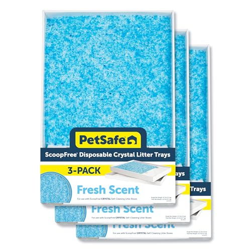 PetSafe ScoopFree Disposable Crystal Cat Litter Tray - Easy Cleaning Box - Refill Tray for Automatic Litter Bo - view 2