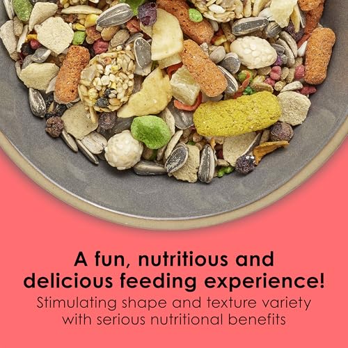 Kaytee Fiesta Conure Food, Nutritious and Fun Blend, Supports Skin, Feather, Digestion, Brain and Heart Health - view 3