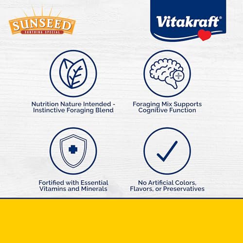 Sunseed Vita Prima Conure Food – Nutrient-Rich Blend with Fruits, Vegetables & Seeds Supports Healthy Feathers - view 3