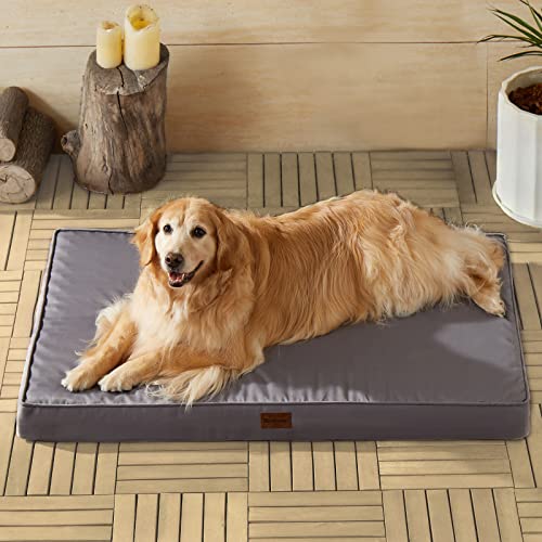 BFPETHOME Outdoor Dog Beds for Large Dogs, Waterproof Dog Bed for Medium, Large, Extra Large Dogs, Orthopedic  - view 2