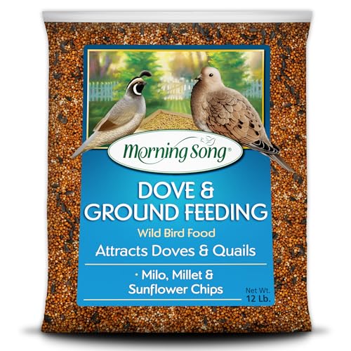 Morning Song Dove & Ground Feeding Wild Bird Seed -12 lb. Dove, Quail & Pigeon Wild Bird Food for Outside Feed - view 2