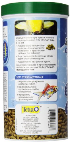 TetraPond Spring And Fall Diet 7.05 Ounces, Pond Fish Food, For Goldfish And Koi - view 4