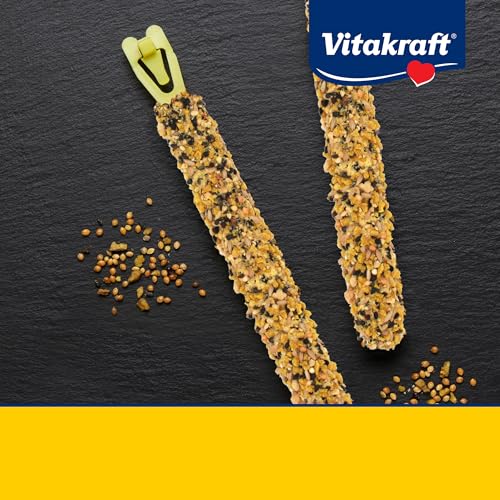Vitakraft Crunch Sticks Parakeet Treats Egg and Honey Flavor 2 Pack - Long Lasting Seed Stick with Natural Woo - view 4