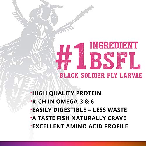 Fluval Bug Bites Color Enhancing Fish Food for Tropical Fish, Granules for Medium to Large Sized Fish, 4.4 oz. - view 5
