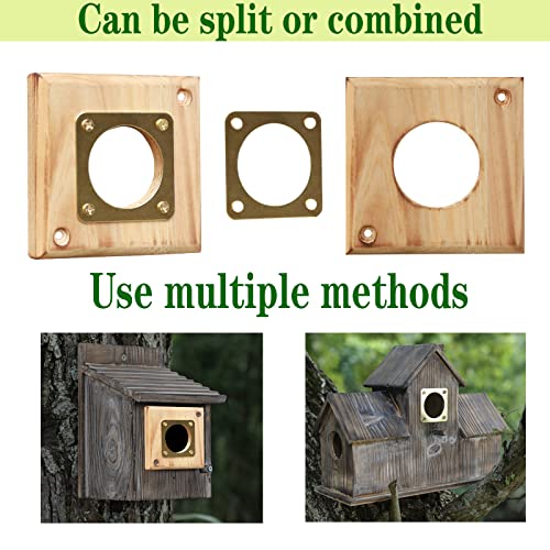 Bluebird House Predator Guard,Metal Birdhouse Guard,Bird House Hole Protector Guard for Eastern Bluebird Box 1 - view 3