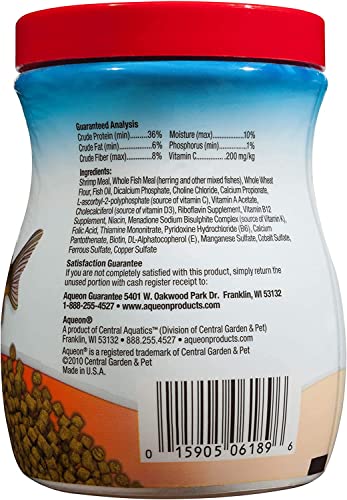 (3 Pack) Aqueon Shrimp Pellets Fish Food, 6.5 Ounces Each - view 3