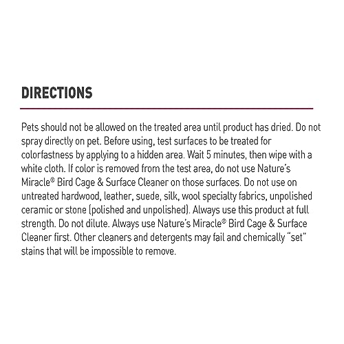Nature's Miracle Bird Cage & Surface Cleaner - view 4