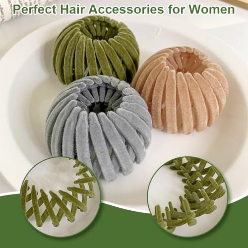 Bird Nest Magic Hair Clip - Expandable Hair Bun Maker Hair Accessories for Women Ponytail Holder Hair Bun Clip - view 4