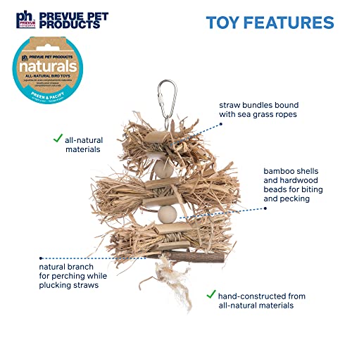Pervue Pet Products Naturals Preen & Pacify Woodland Harvest Bird Toy 62549 - view 4