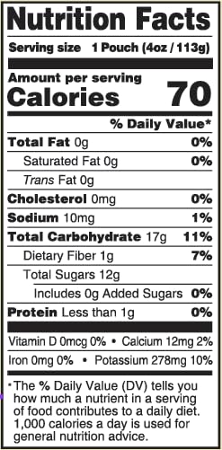 Pumpkin Tree Peter Rabbit Organics Strawberry and Banana Pure Fruit Snack, 4 Ounce (Pack of 10) - view 4