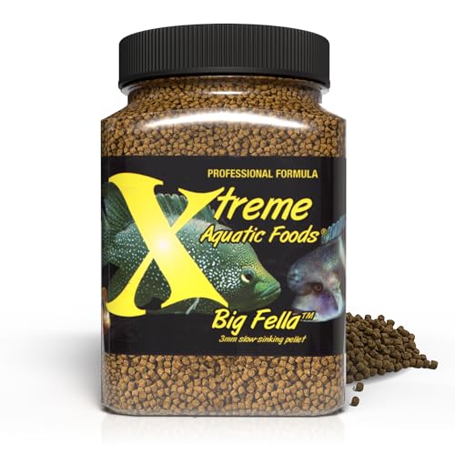Xtreme Big Fella 3.0mm Pellets: Professional Nutrition for Medium to Large Cichlid/Community Fish - Boost Immu - view 2
