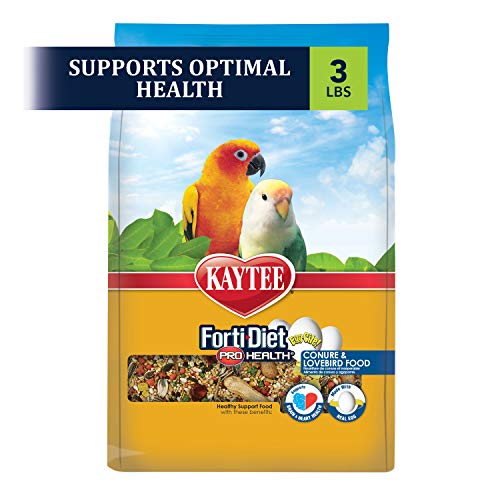 Kaytee Forti-Diet Pro Health Egg-Cite Pet Conure & Lovebird Food, 3 Pound - view 7