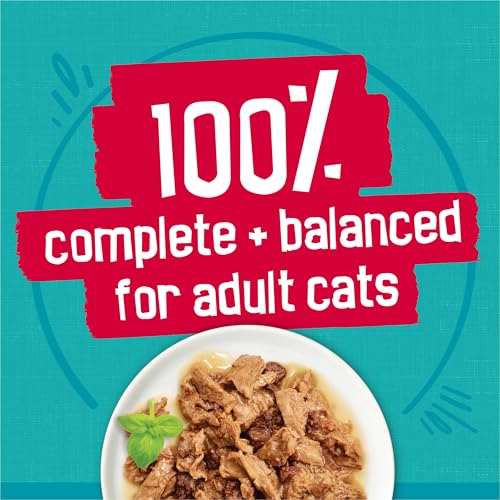 Purina Friskies Wet Cat Food Variety Pack, Tasty Treasures Filets (With Chicken and Tuna, With Chicken, and Wi - view 6