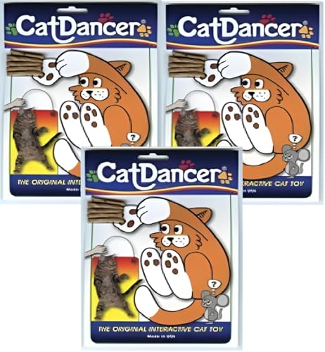 Cat Dancer -The Original Interactive Cat and Kitten Toy Size:Pack of 3 - view 2