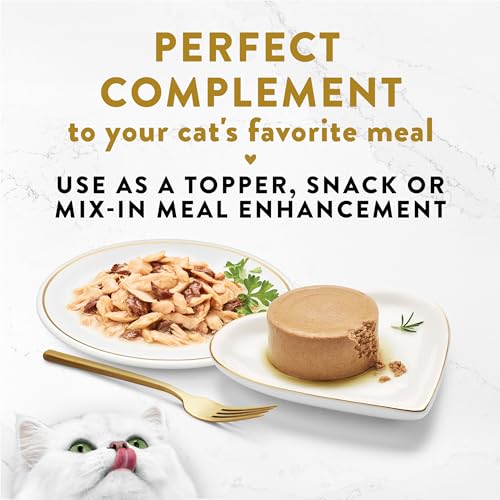 Purina Fancy Feast Appetizers Grain Free Cat Food Flaked Tongol Tuna Appetizer Lickable Cat Food Topper - (Pac - view 5