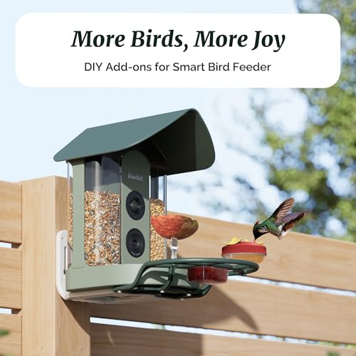 Complete Bird Feeder Accessory Kit DIY Add-Ons Including Mini Hummingbird Feeder, 2 Fruit Holders, Jelly Feede - view 3