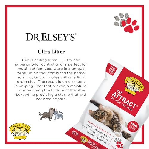 Dr. Elsey's Premium Clumping Cat Litter - Cat Attract - 99% Dust-Free, Low Tracking, Hard Clumping, Superior O - view 4