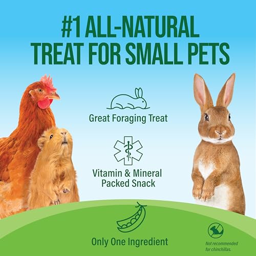 Small Pet Select - Pea Flakes, Treats for Rabbit Bunny, Guinea Pig, Chickens, Bunny, Hamster, and Other Small  - view 3