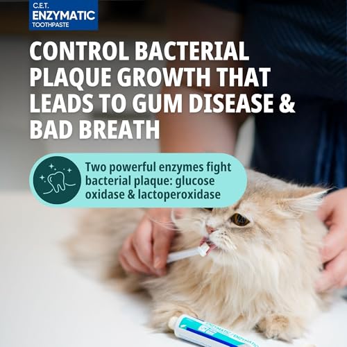 Virbac C.E.T.® Oral Hygiene Kit for Dogs | Poultry-flavor Toothpaste | Fingerbrush and Pet Toothbrush - view 4