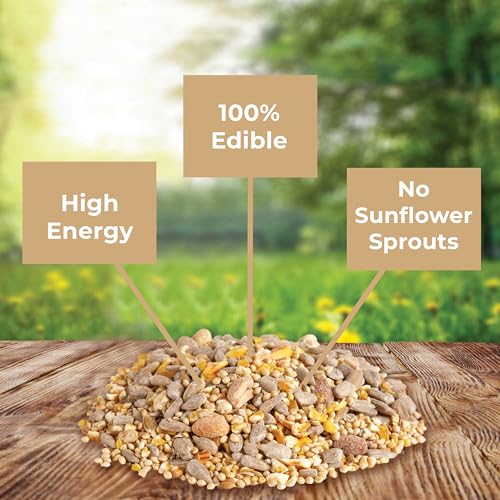 Kaytee Wild Bird (No Mess or Waste Free) Food Seed Blend For Blue Jays, Woodpeckers, Juncos, Cardinals, Grosbe - view 3