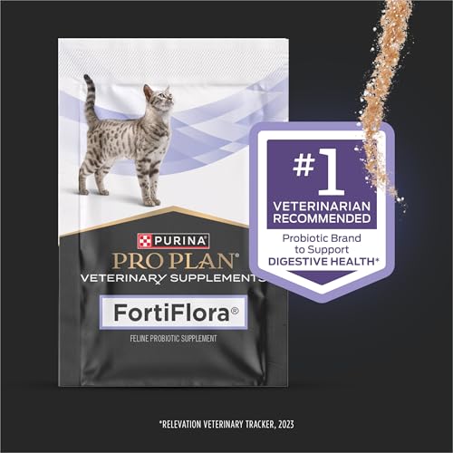 Purina Pro Plan Veterinary Supplements FortiFlora Daily Probiotics for Cats for Digestive Gut Health and Diarr - view 3
