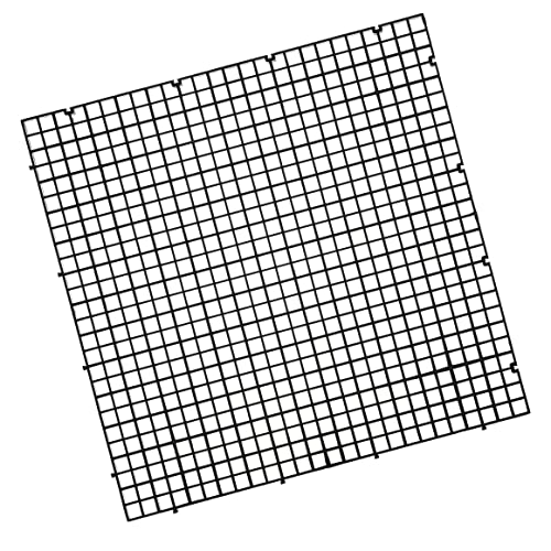 ALEGI 12 Pcs Aquarium Fish Tank Divider Plastic Egg Crate Aquarium Filter Bottom Tray Grid Isolation Board Par - view 3