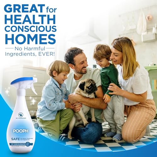 Pooph Pet Odor Eliminator, 32oz - Eliminates Odors at the Molecular Level, Dogs, Cats, Freshener, Eliminator,  - view 5