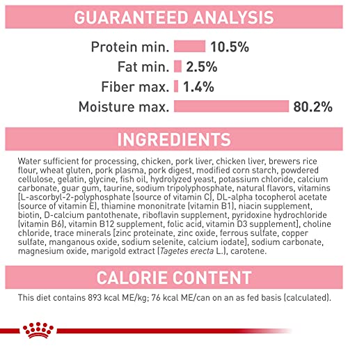 Royal Canin Feline Health Nutrition Kitten Thin Slices in Gravy Cat Food, 3 oz (Pack of 24) - view 7