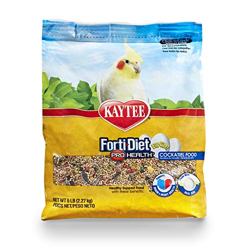 Kaytee Forti-Diet Egg-Cite Pet Bird Food For Cockatiels, 5 Pound - view 2