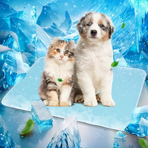Mora Pets Dog Cooling Mat Instant Self Cooling Pad for Dogs & Cats Breathable Washable Summer Pet Cool Mat Ind - view 2
