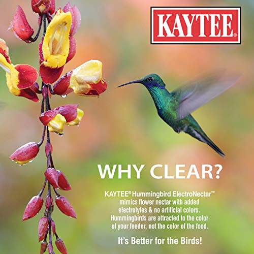 Kaytee Hummingbird ElectroNectar Wild Bird Food, Ready to Use, 64 Ounces - view 4