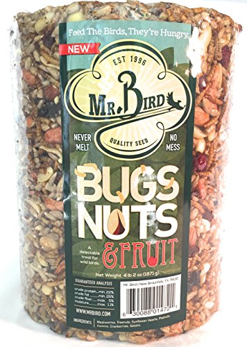 Mr. Bird Wild Bird Seed Large Cylinder Bugs, Nuts & Fruit 4 lbs. 2 oz. - view 3