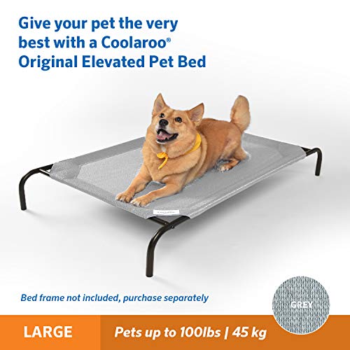 Original Pet Bed Replacement Cover - Grey - Large (43.5" x 31.5") - view 5