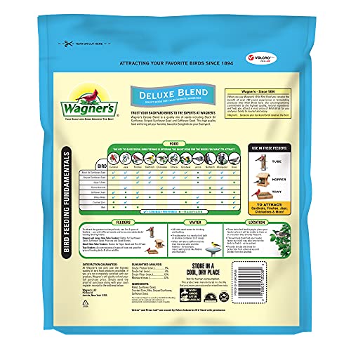 Wagner's 13008 Deluxe Wild Bird Food, 10 lb Bag - view 3