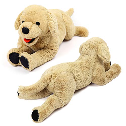 LotFancy Dog Stuffed Animals Plush, 21" Soft Cuddly Golden Retriever Plush Toys, Large Stuffed Dog, Puppy Dog  - view 6