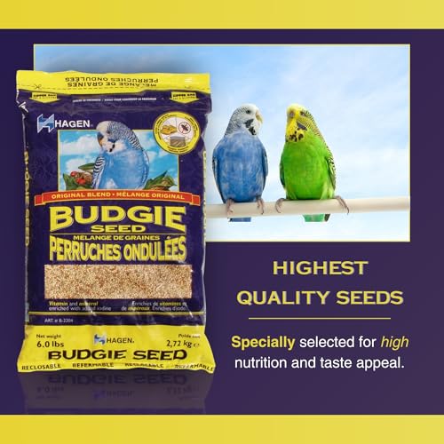 Hagen Parakeet/Budgie Staple VME Seed – Premium Blend, Nutritionally Balanced, Fortified with Vitamins & Miner - view 4