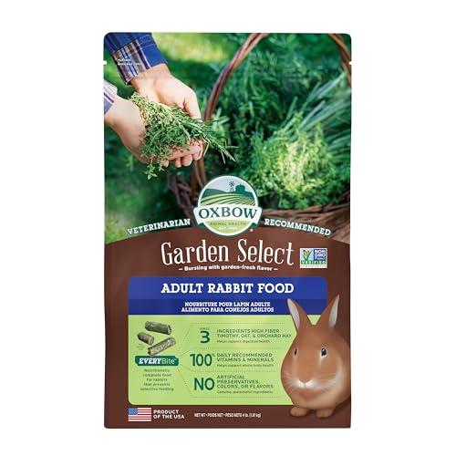 Oxbow Garden Select Rabbit Food, Adult Rabbit, Made with Oxbow Timothy Hay, Vitamin & Mineral Rich Pet Food Pe - view 2