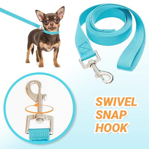 12 Pcs Dog Leashes for Small Medium Large Dogs, 6FT Lead Short Dog Leash with Swivel Hook for Walking, Trainin - view 4
