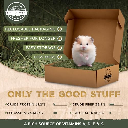 9lb Farm Fresh, USA Grown, Organic Alfalfa Hay for Rabbits, Guinea Pigs, Chinchillas, Goats, Hamsters & Ferret - view 6