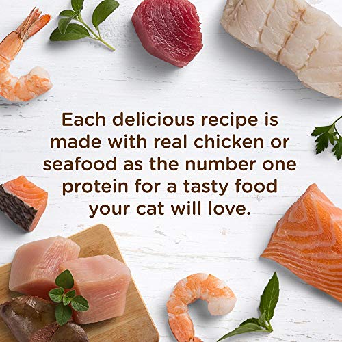 Nutrish Grain Free Wet Cat Food Tuna Purrfection Whole Health Blend with Real Tuna Flakes in a Savory Sauce, 2 - view 4