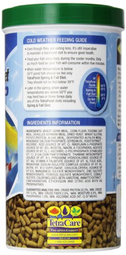 TetraPond Spring And Fall Diet 7.05 Ounces, Pond Fish Food, For Goldfish And Koi - view 3