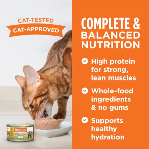 Instinct Original Grain Free Recipe Variety Pack Natural Wet Canned Cat Food by Nature's Variety, 3 Ounce (Pac - view 5