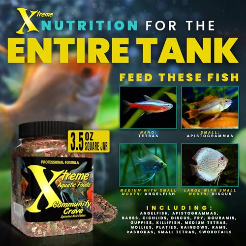 Xtreme Community Crave Flake - Krill & Spirulina Blend for Vibrant Colors, Immune Support and Digestive Health - view 4